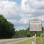 Historical Highway Marker by Donald Lee Pardue highway marker photo