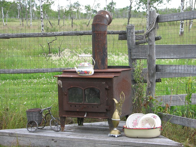Photo by PublicDomainPictures wood stove photo