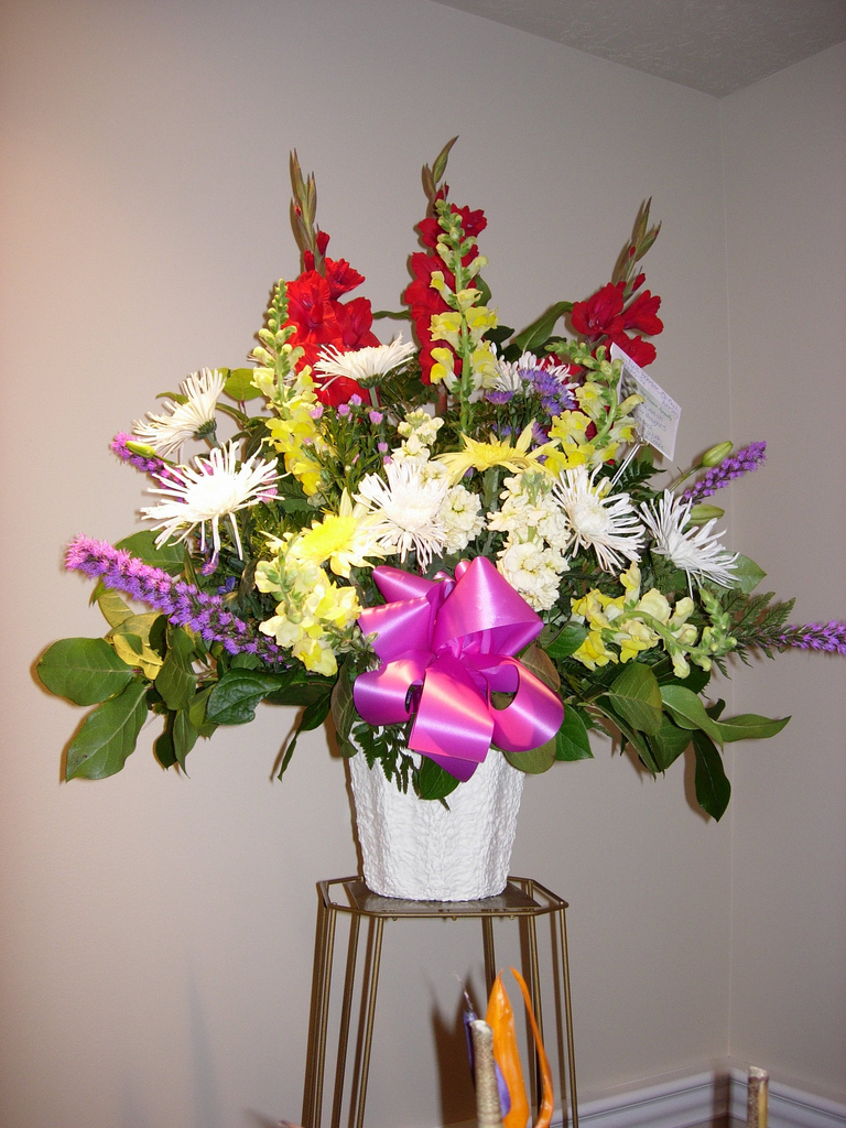 Funeral flower arrangement by docguy funeral flowers photo